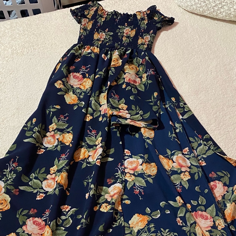 Dress with shorts